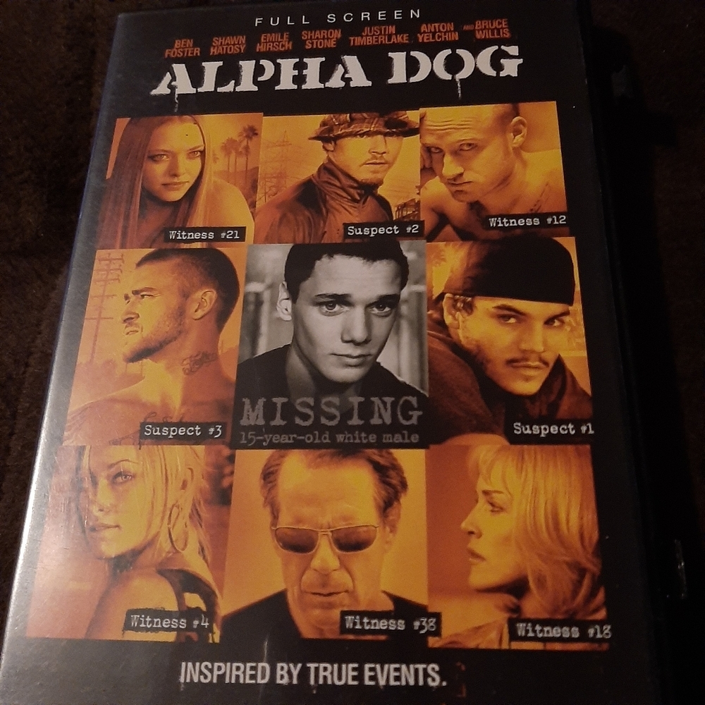 🐺4/$15🐺  Alpha Dog 🐕 DVD